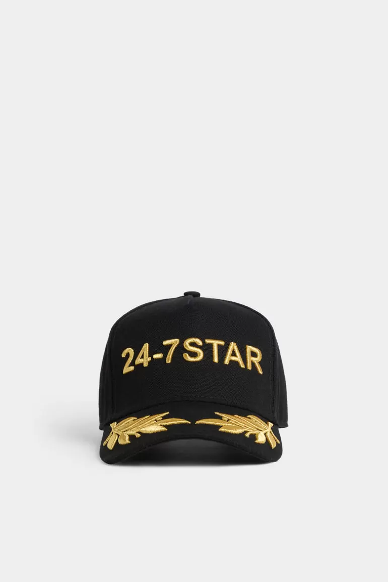 Homme Dsquared2 Chapeaux*24-7 Star Baseball Cap