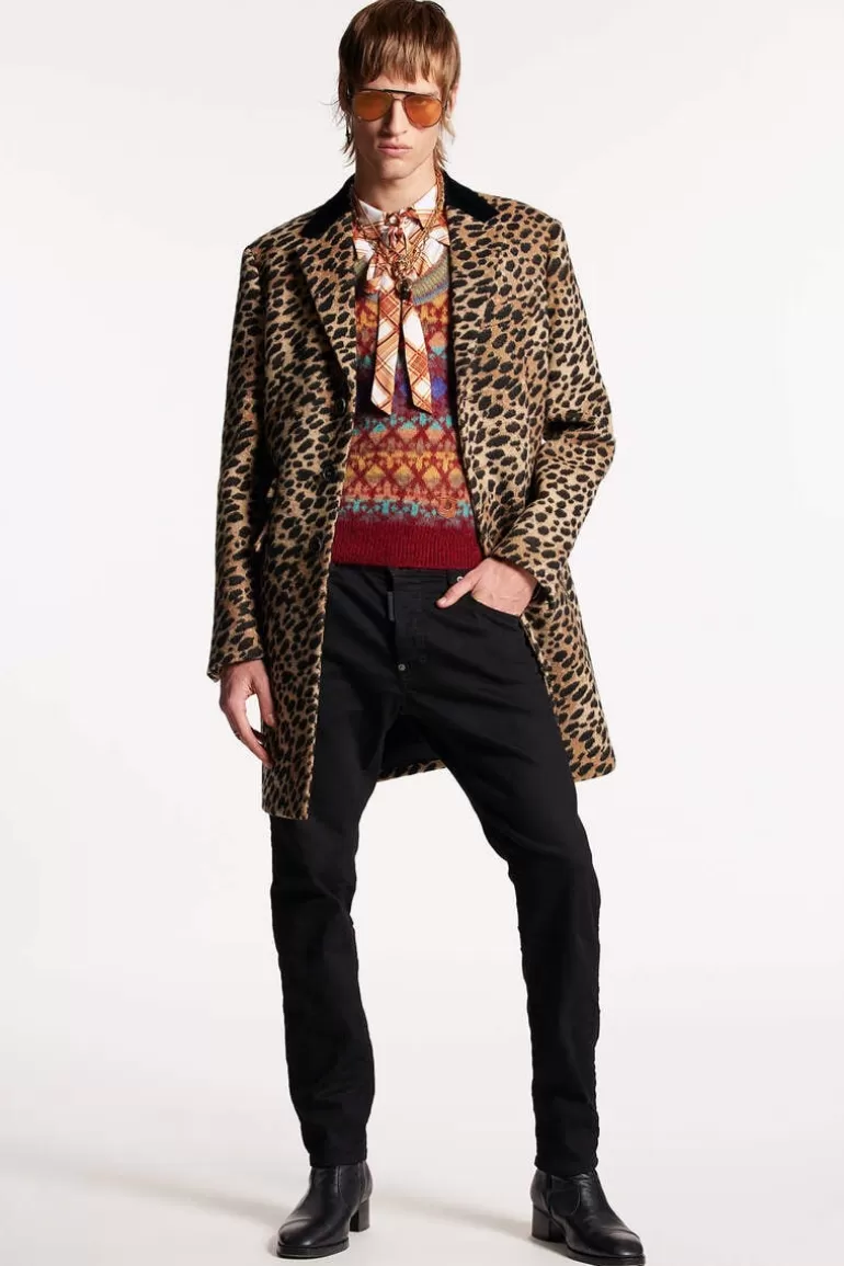 Homme Dsquared2 Manteaux & Vêtements D'Extérieur*70'S Leo Coat