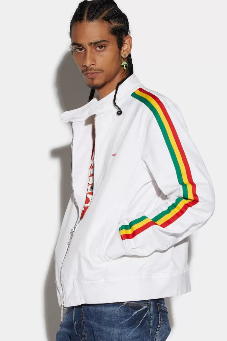 Homme Dsquared2 Manteaux & Vêtements D'Extérieur*Barracuda Tennis Bomber