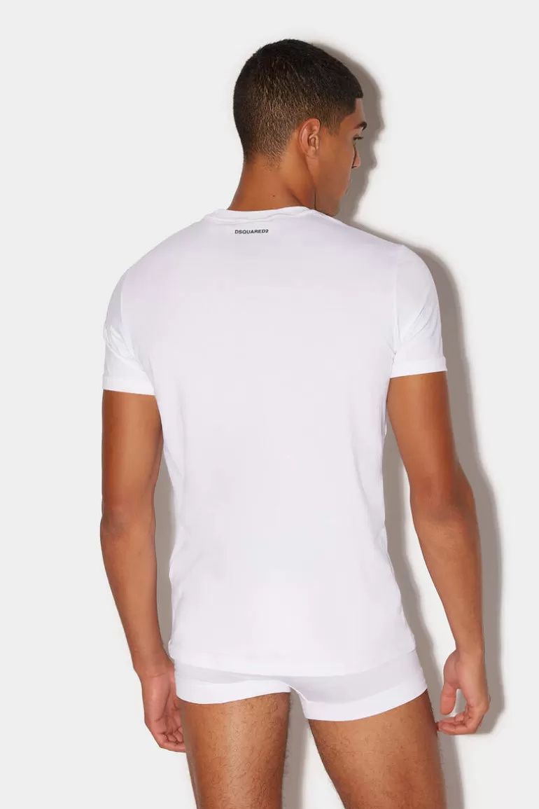 Homme Dsquared2 Sous-Vêtements Basiques*Basic Round Neck T-Shirt