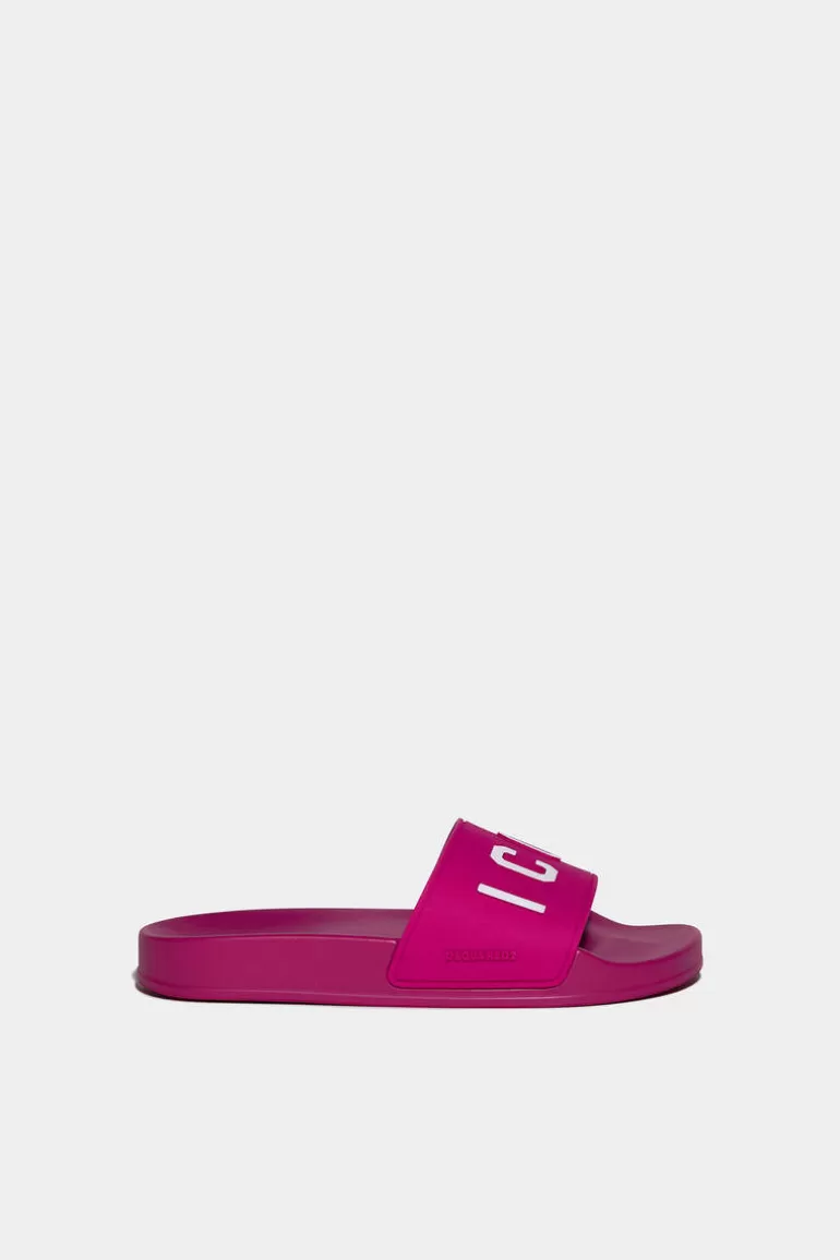 Femme Dsquared2 Tongs*Be Icon Beach Shoes