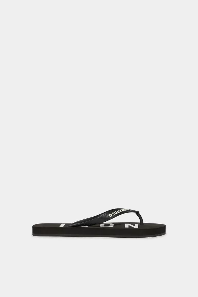 Femme Dsquared2 Tongs*Be Icon Beach Shoes