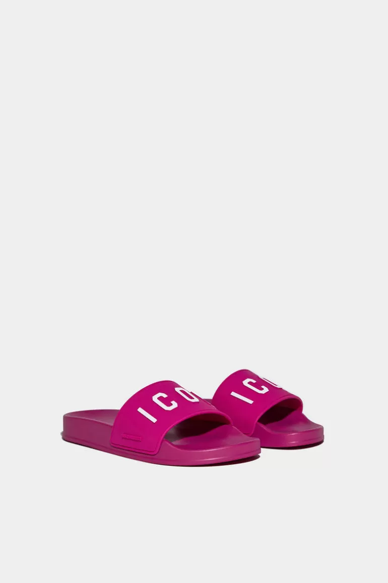 Femme Dsquared2 Tongs*Be Icon Beach Shoes