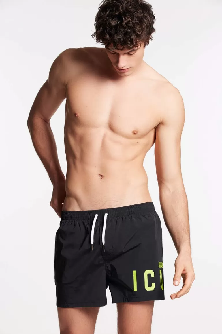 Homme Dsquared2 Mode Plage*Be Icon Boxer Midi