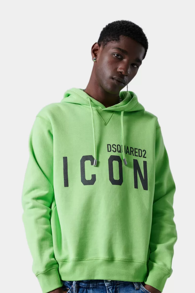 Homme Dsquared2 Sweatshirts*Be Icon Cool Hoodie