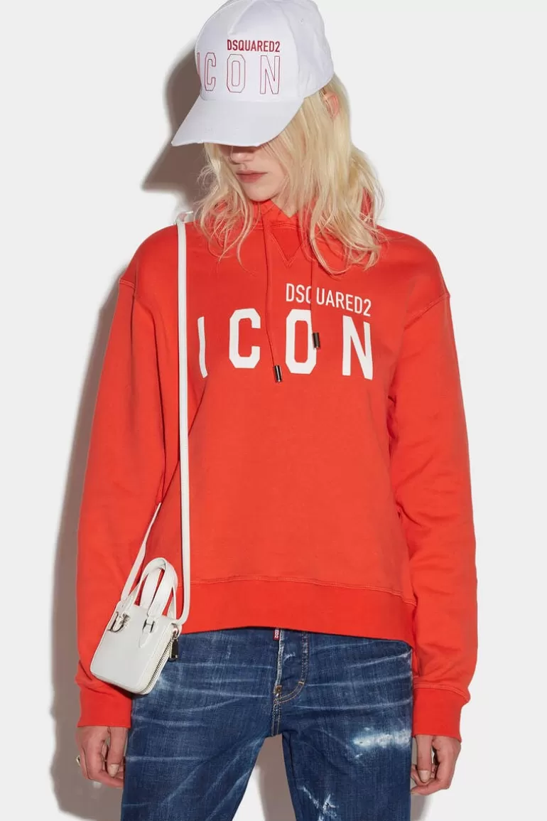 Femme Dsquared2 Sweatshirts*Be Icon Cool Sweatshirt