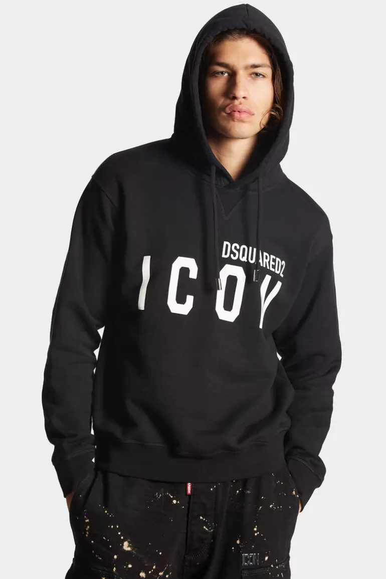 Homme Dsquared2 Sweatshirts*Be Icon Cool Sweatshirt