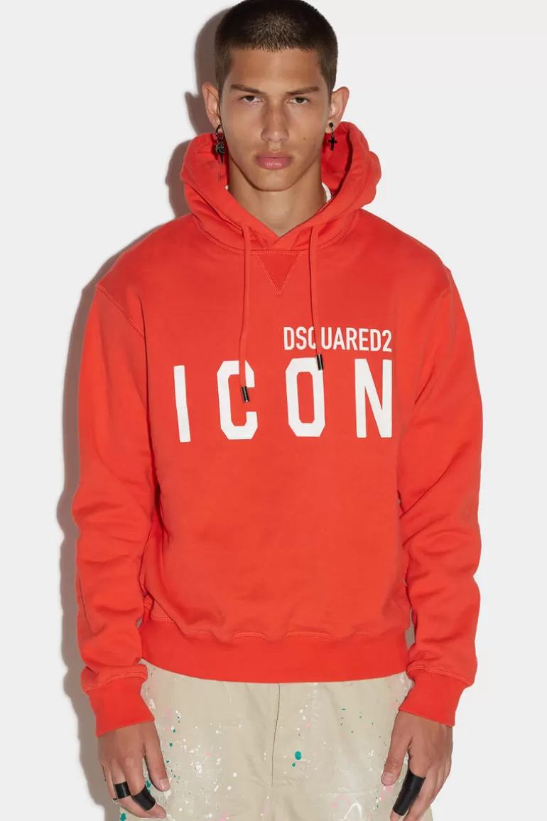 Homme Dsquared2 Sweatshirts*Be Icon Cool Sweatshirt