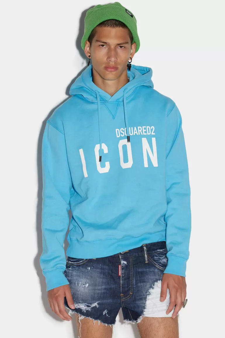 Homme Dsquared2 Sweatshirts*Be Icon Cool Sweatshirt