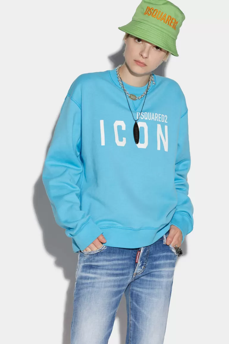 Femme Dsquared2 Sweatshirts*Be Icon Cool Sweatshirt