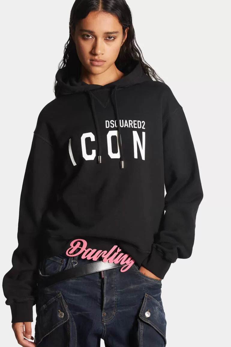 Femme Dsquared2 Sweatshirts*Be Icon Cool Sweatshirt