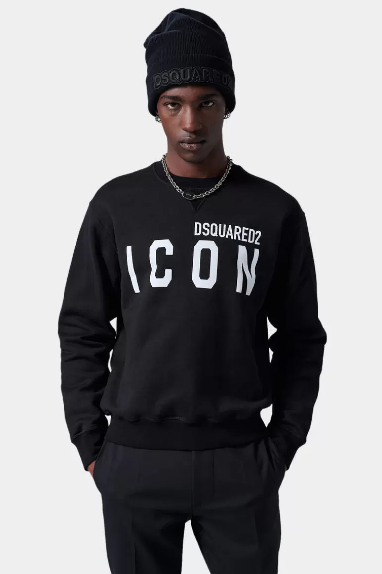 Homme Dsquared2 Sweatshirts*Be Icon Cool Sweatshirt