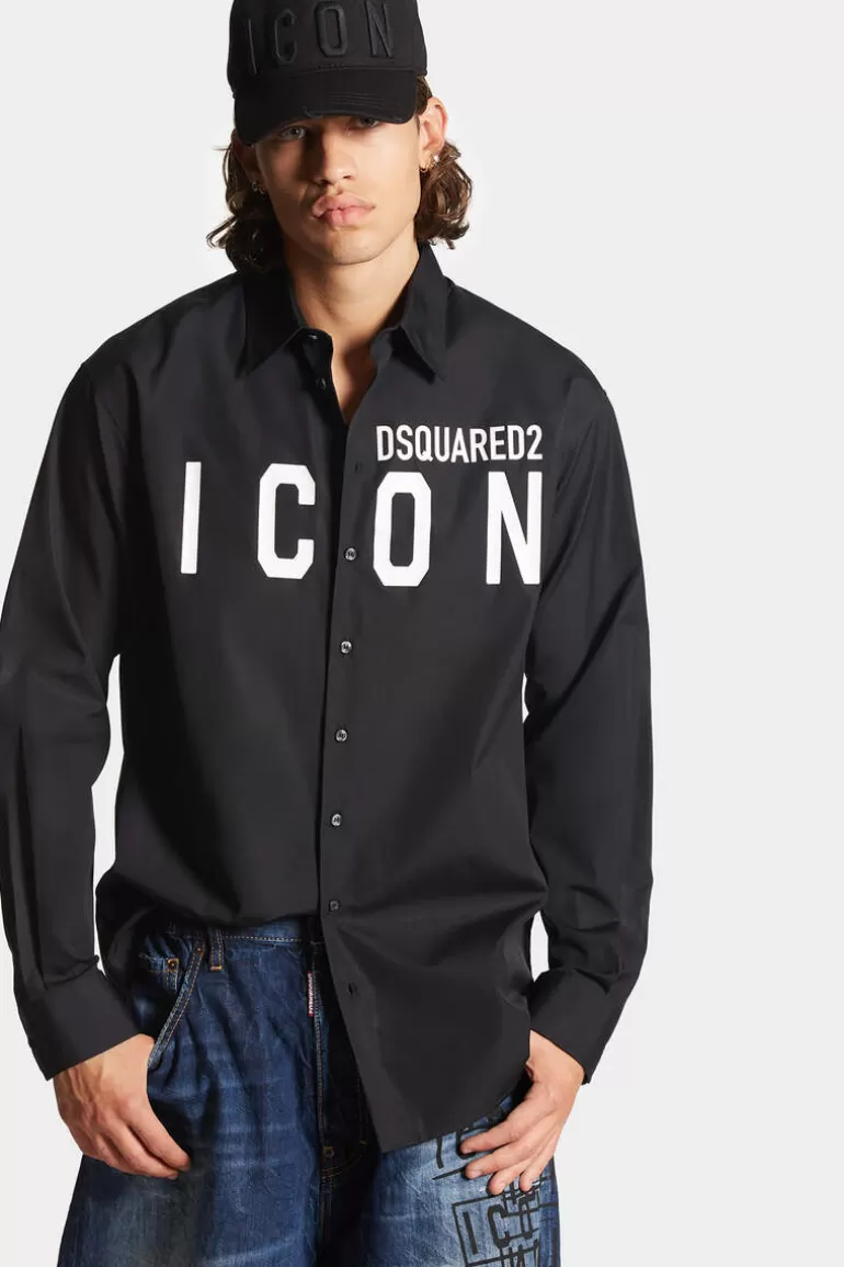 Homme Dsquared2 Chemises*Be Icon Drop Shirt