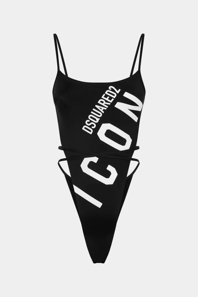 Femme Dsquared2 Mode Plage*Be Icon One Piece