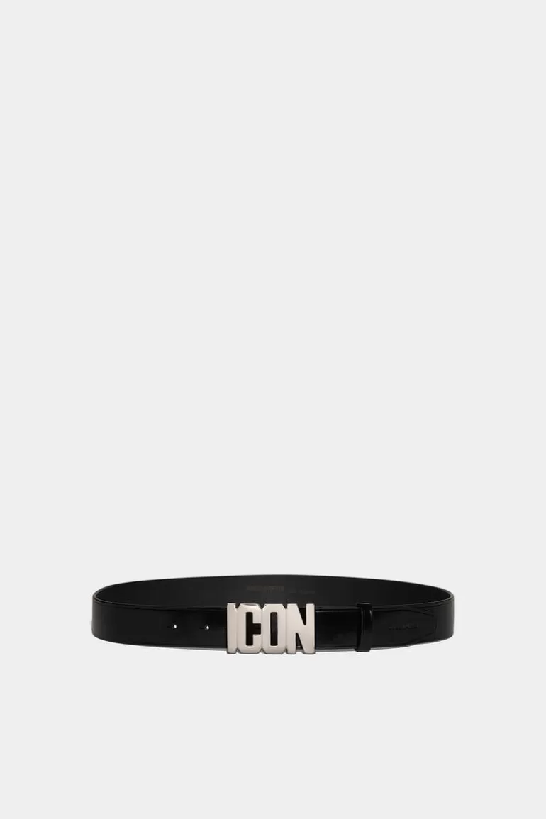 Homme Dsquared2 Ceintures*Be Icon Plaque Belt