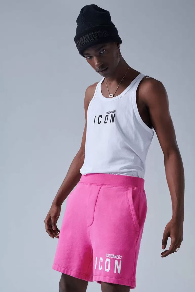 Homme Dsquared2 Shorts*Be Icon Relax Shorts