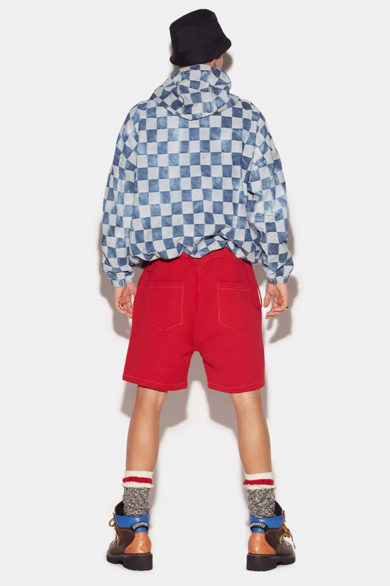 Homme Dsquared2 Shorts*Be Icon Relax Shorts