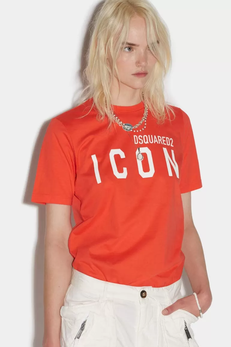 Femme Dsquared2 Tops Et T-Shirts*Be Icon Renny T-Shirt