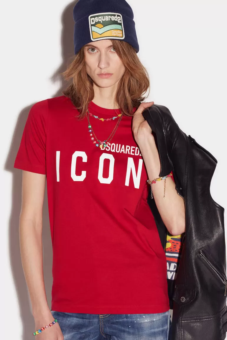 Femme Dsquared2 Tops Et T-Shirts*Be Icon Renny T-Shirt