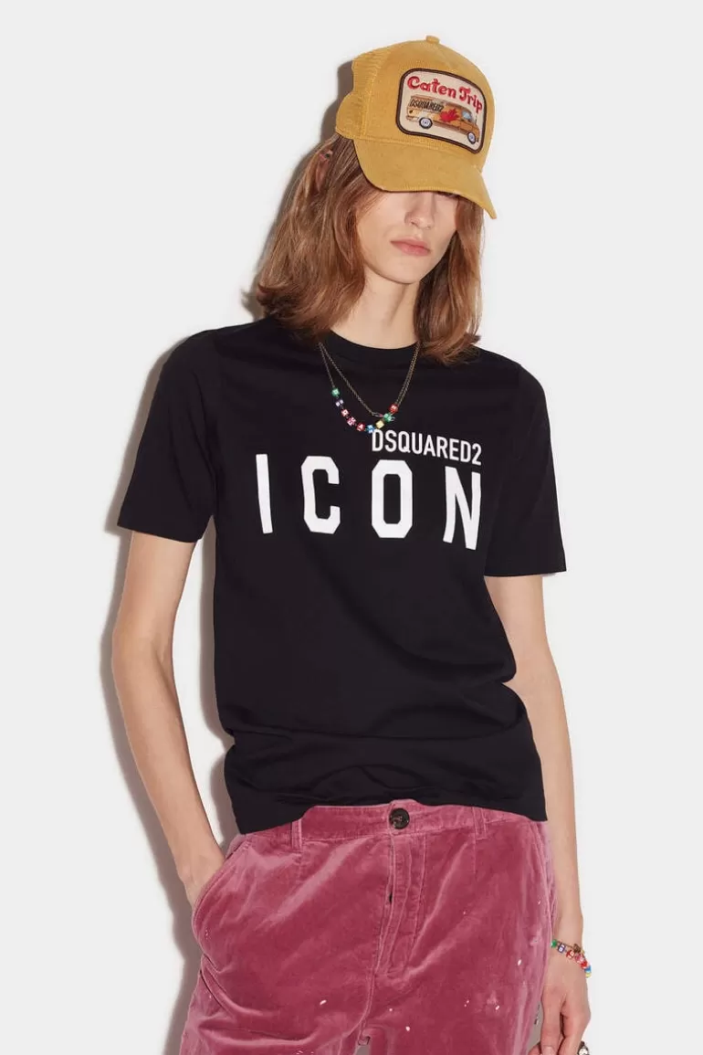 Femme Dsquared2 Tops Et T-Shirts*Be Icon Renny T-Shirt