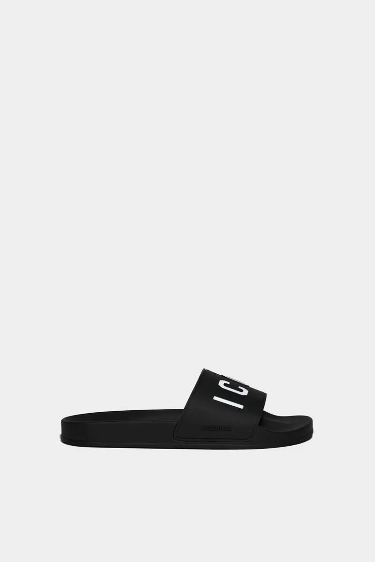 Homme Dsquared2 Tongs*Be Icon Slides