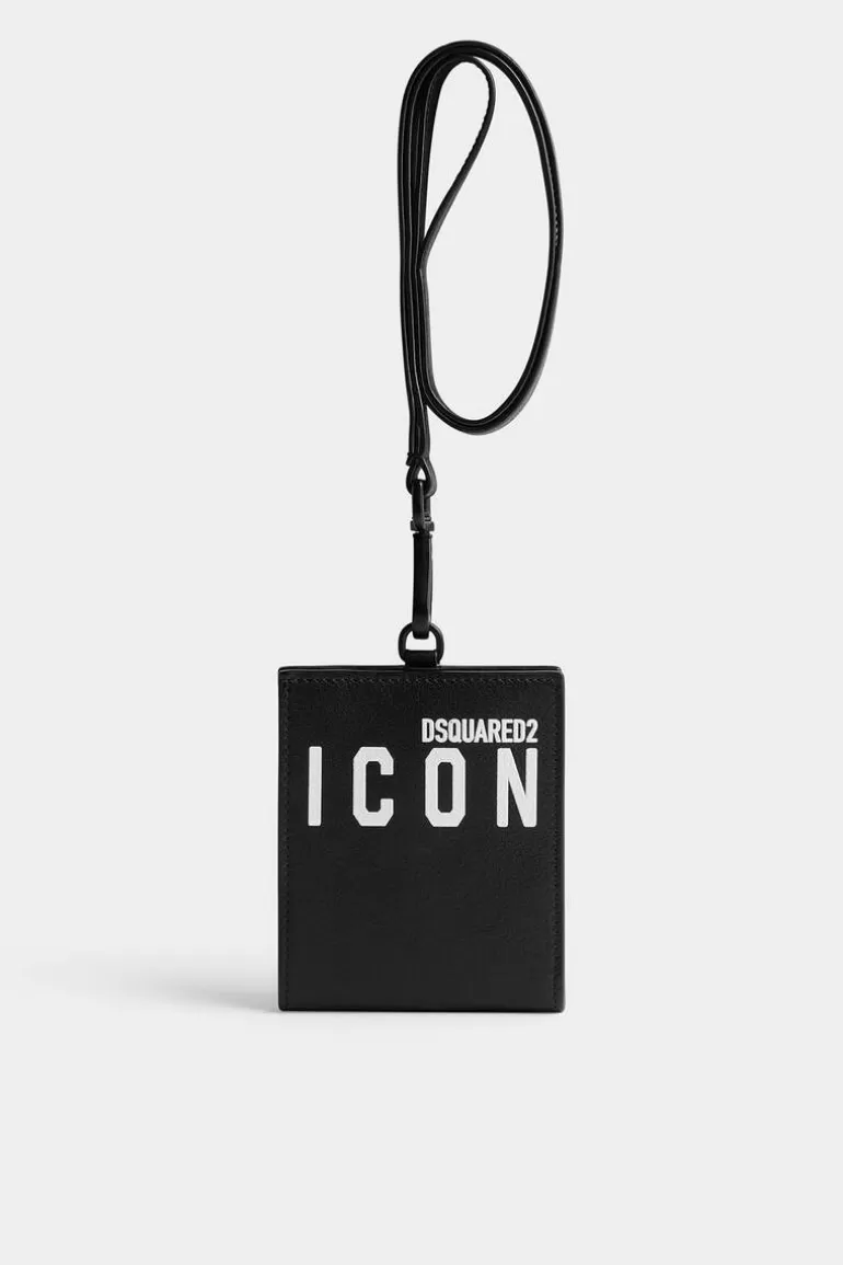 Homme Dsquared2 Petits Accessoires En Cuir*Be Icon Wallet