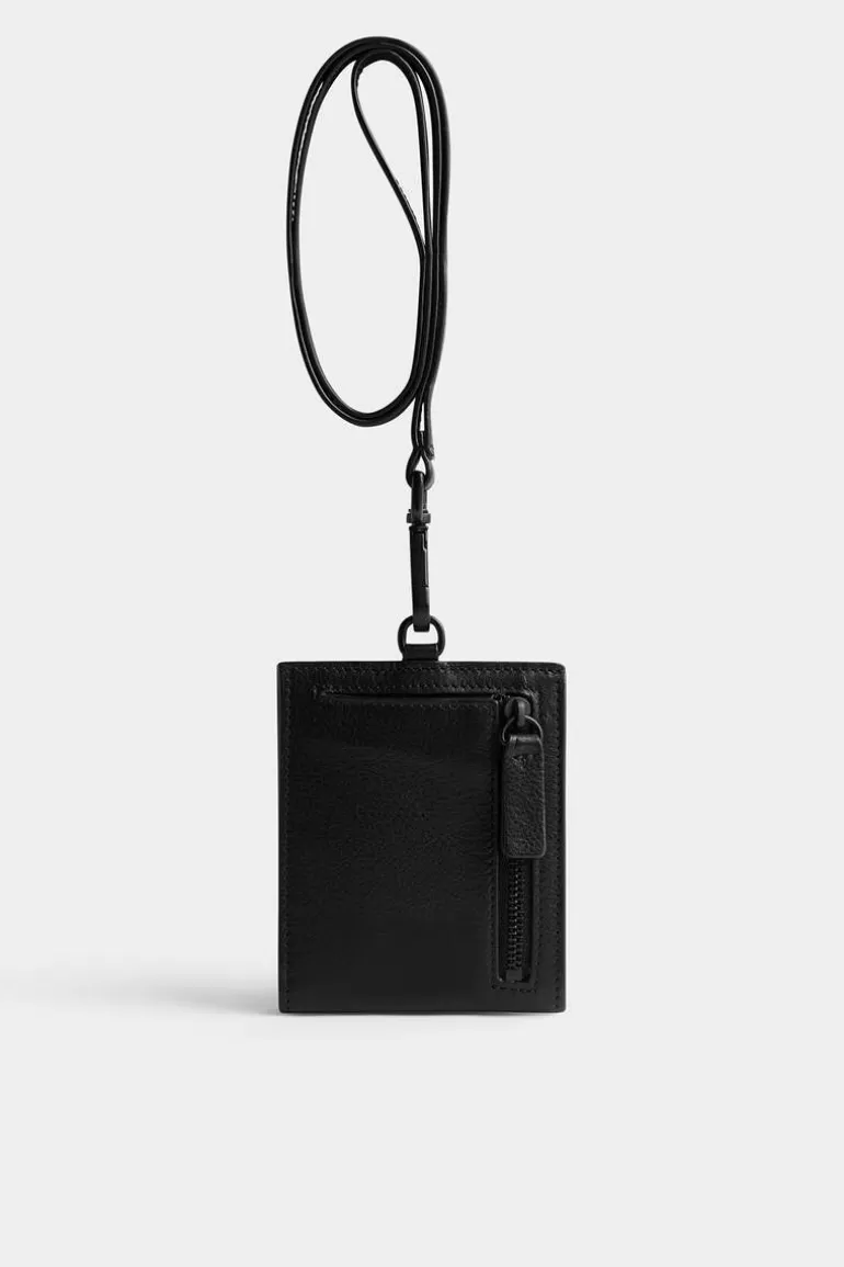 Homme Dsquared2 Petits Accessoires En Cuir*Be Icon Wallet