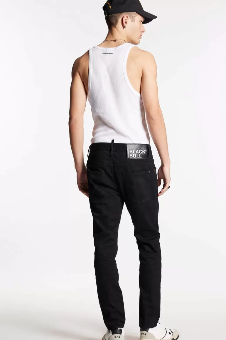 Homme Dsquared2 Jeans*Black Bull Skater Jeans