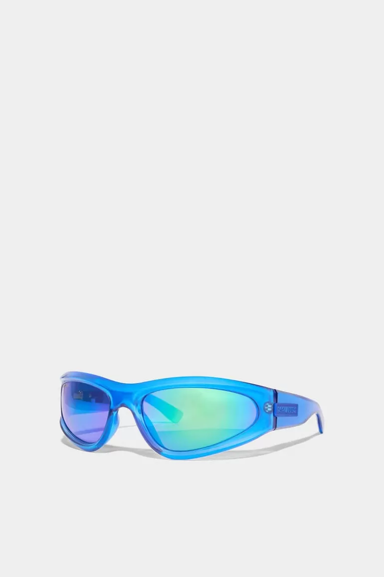 Homme Dsquared2 Lunettes*Blue Hype Sunglasses