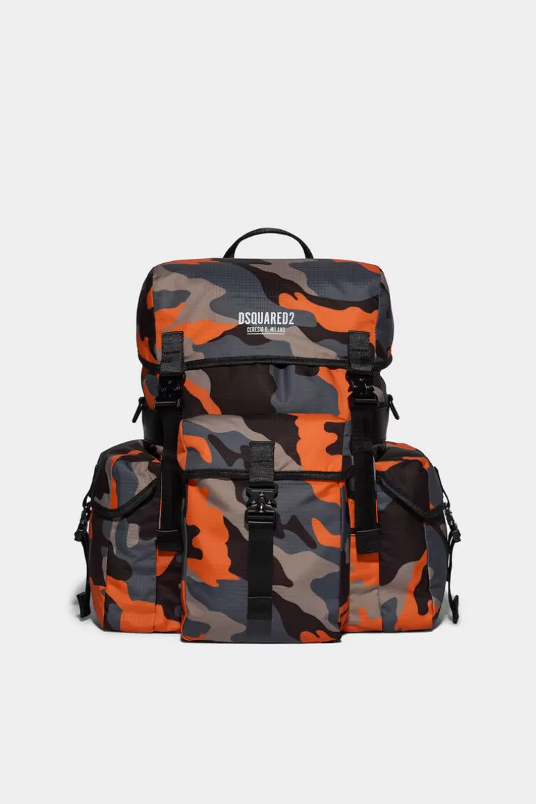 Homme Dsquared2 Sacs À Dos*Ceresio 9 Camo Backpack