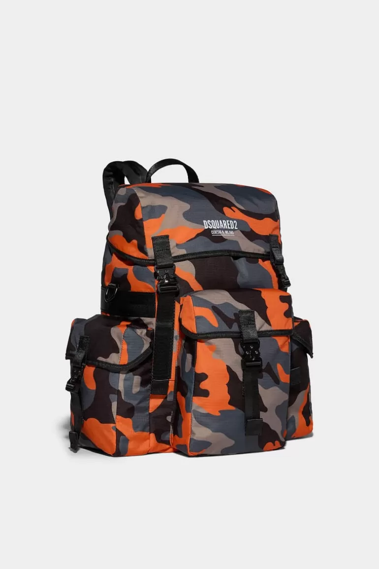 Femme Dsquared2 Sacs À Dos*Ceresio 9 Camo Backpack