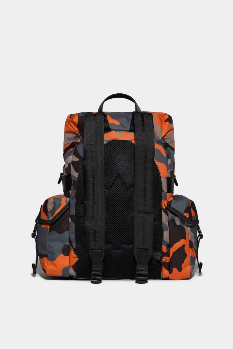 Homme Dsquared2 Sacs À Dos*Ceresio 9 Camo Backpack