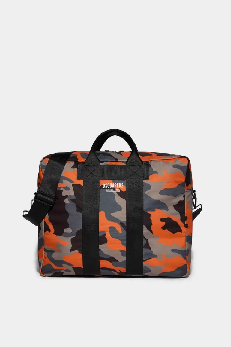 Femme Dsquared2 Travel*Ceresio 9 Camo Duffle