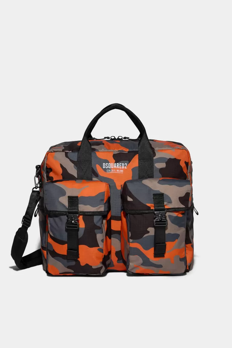 Femme Dsquared2 Travel*Ceresio 9 Camo Workbag