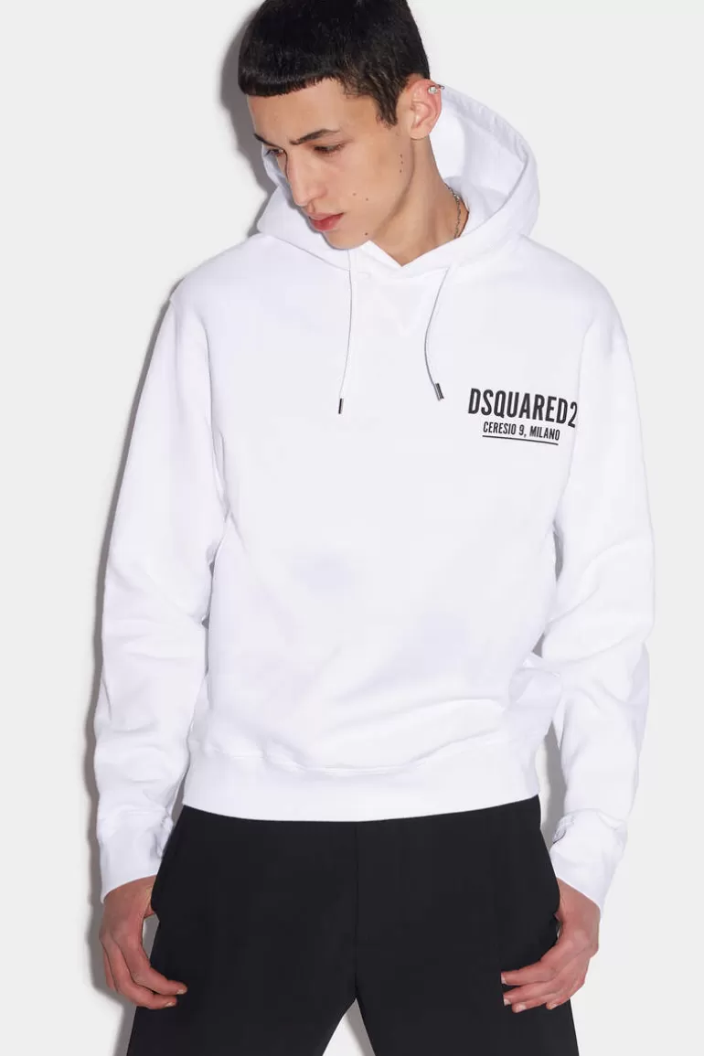 Homme Dsquared2 Sweatshirts*Ceresio 9 Cool Hoodie