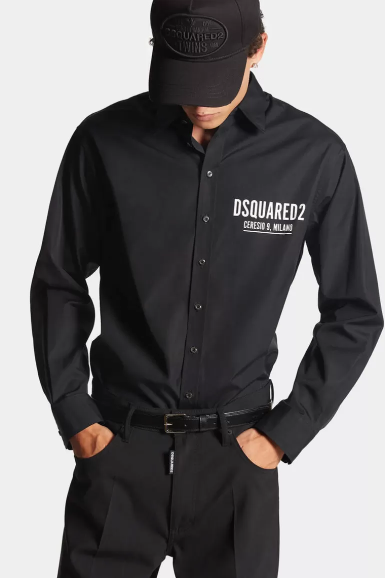 Homme Dsquared2 Chemises*Ceresio 9 Drop Shirt