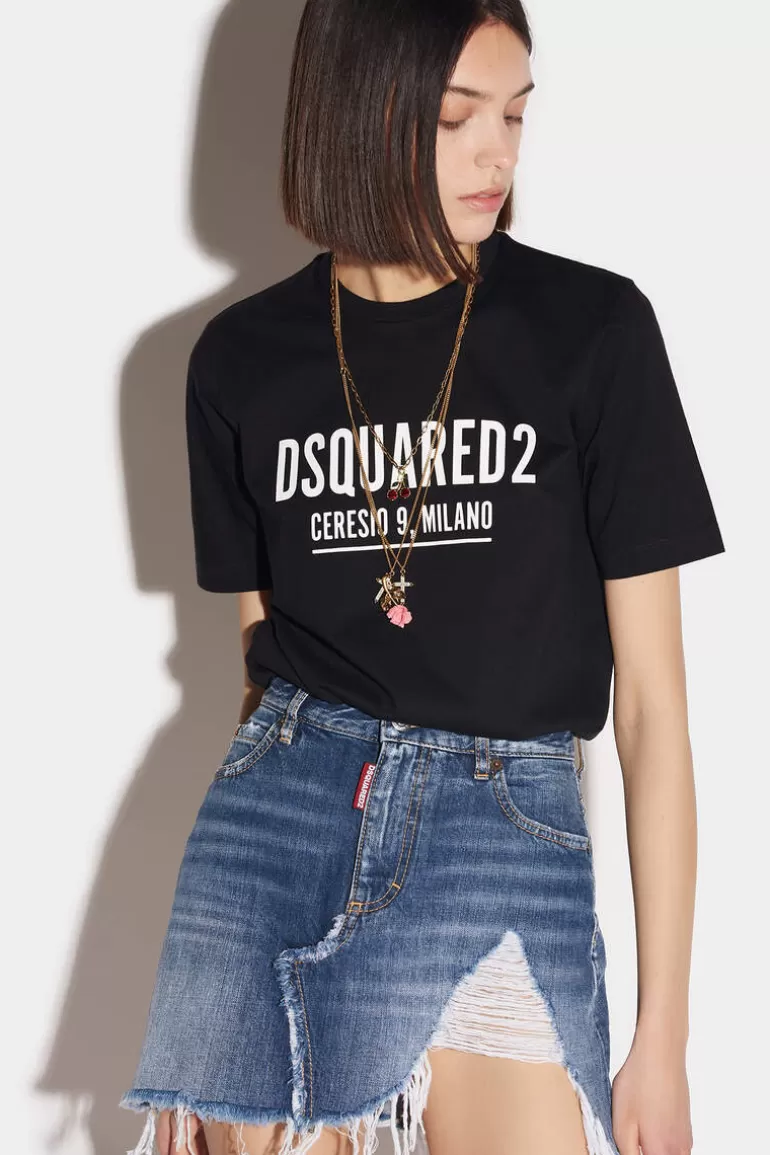 Femme Dsquared2 Tops Et T-Shirts*Ceresio 9 Renny T-Shirt