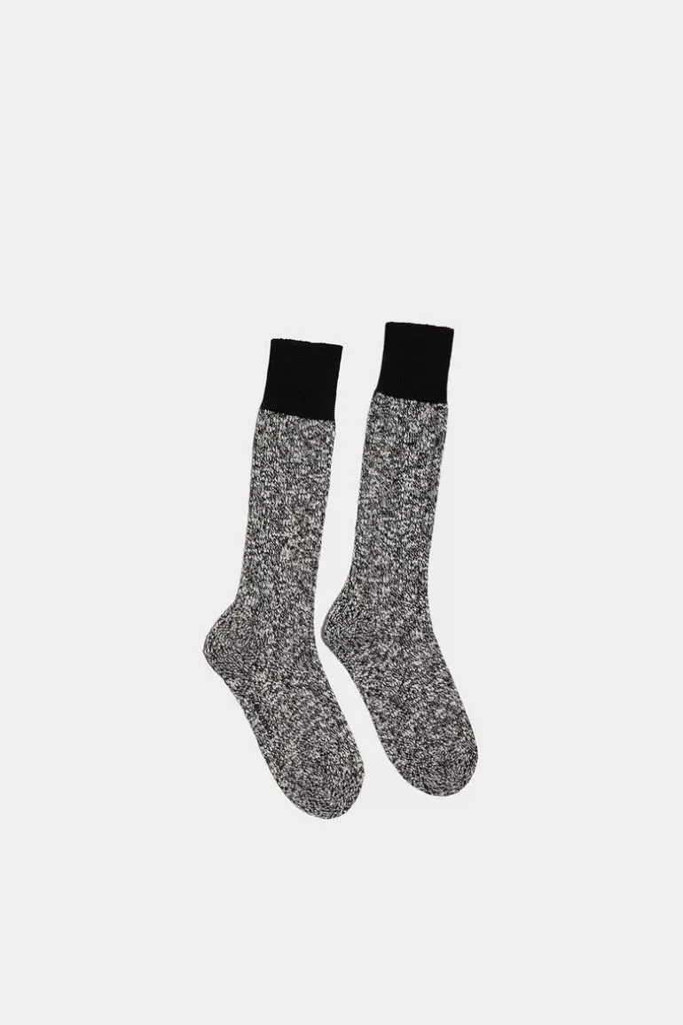 Homme Dsquared2 Sous-Vetement*Colour Block Mid-Crew Socks