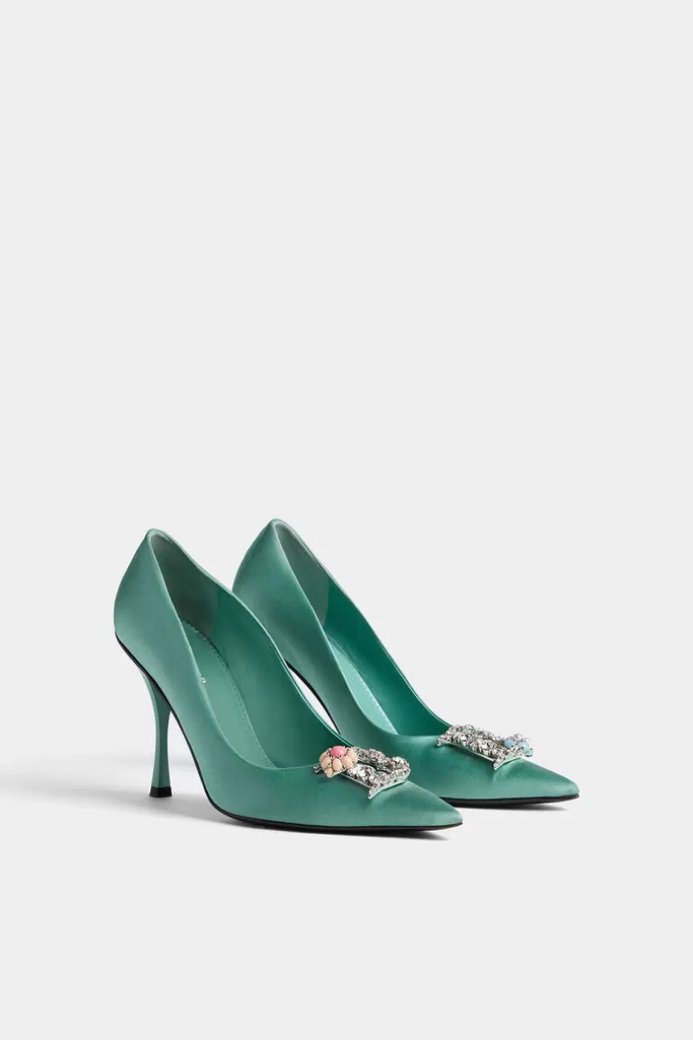 Femme Dsquared2 Pumps*D2 Crystal Pumps