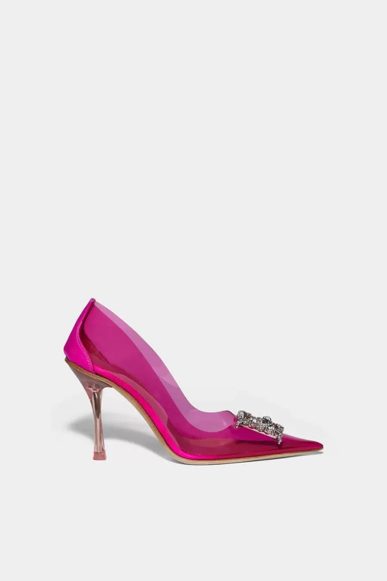 Femme Dsquared2 Pumps*D2 Crystal Statement Pumps