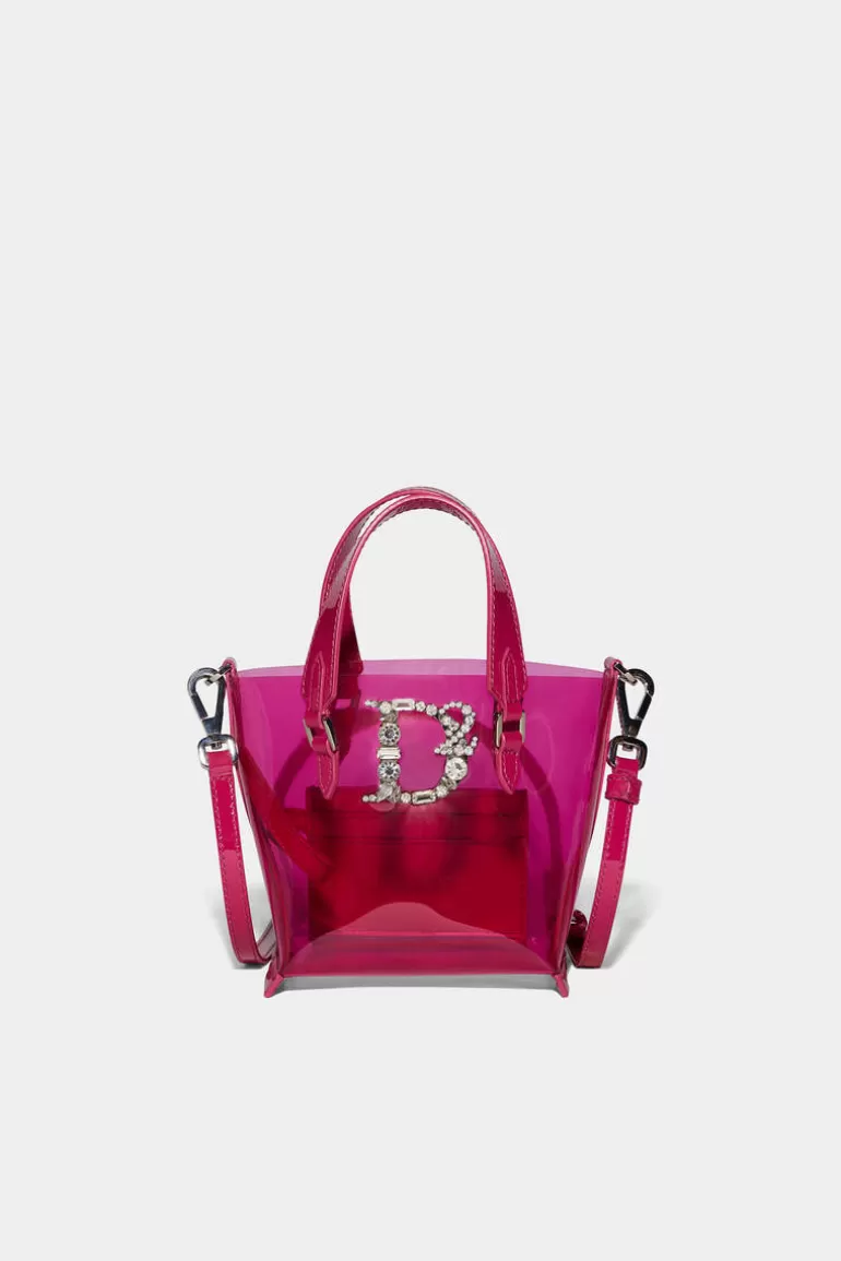 Femme Dsquared2 Sacs Bandouliere*D2 Crystal Statement Shopping Bag