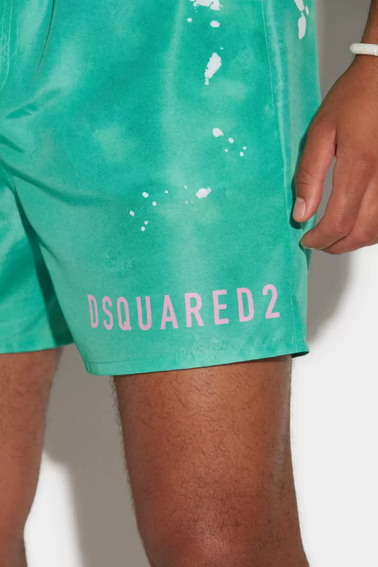 Homme Dsquared2 Mode Plage*D2 Goth Boxer Midi