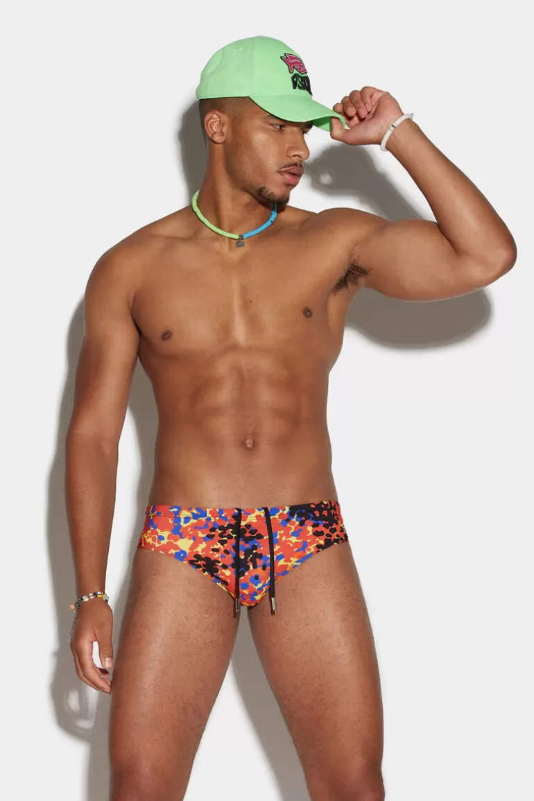 Homme Dsquared2 Mode Plage*D2 Goth Swim Brief