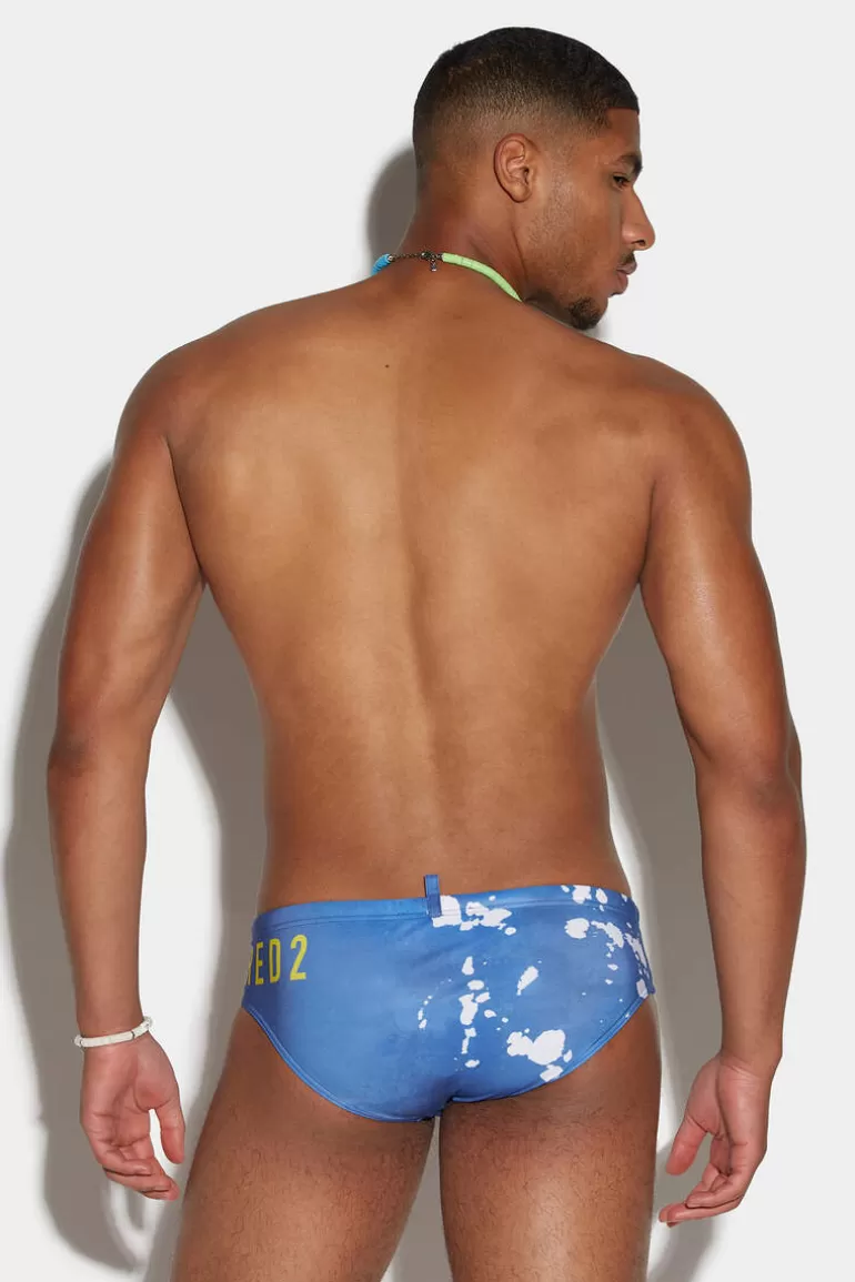 Homme Dsquared2 Mode Plage*D2 Goth Swim Brief