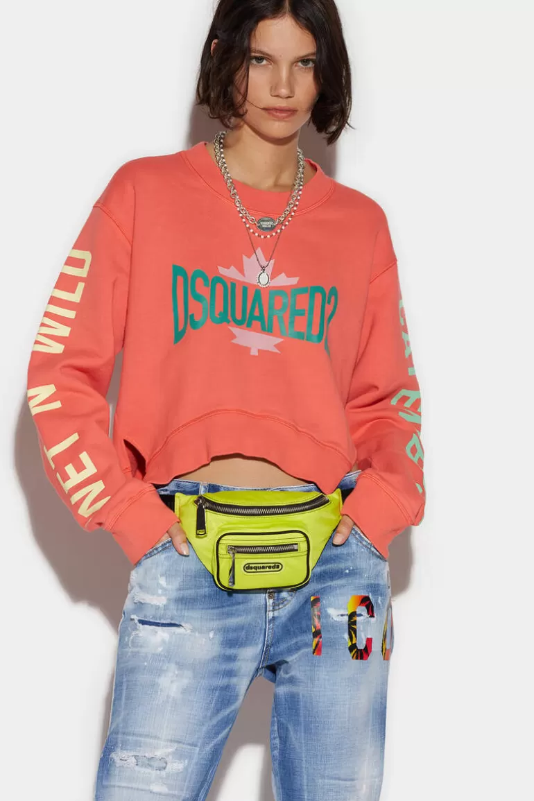 Femme Dsquared2 Sweatshirts*D2 Leaf Cut Sweatshirt