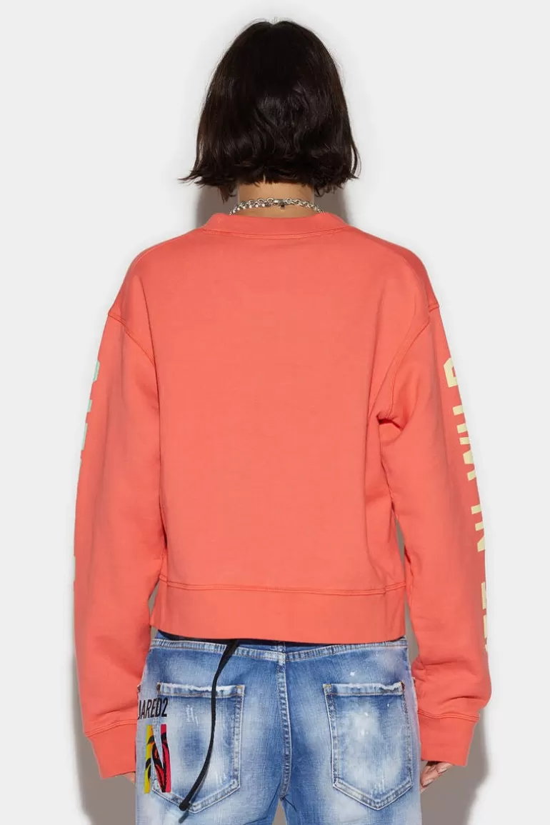 Femme Dsquared2 Sweatshirts*D2 Leaf Cut Sweatshirt