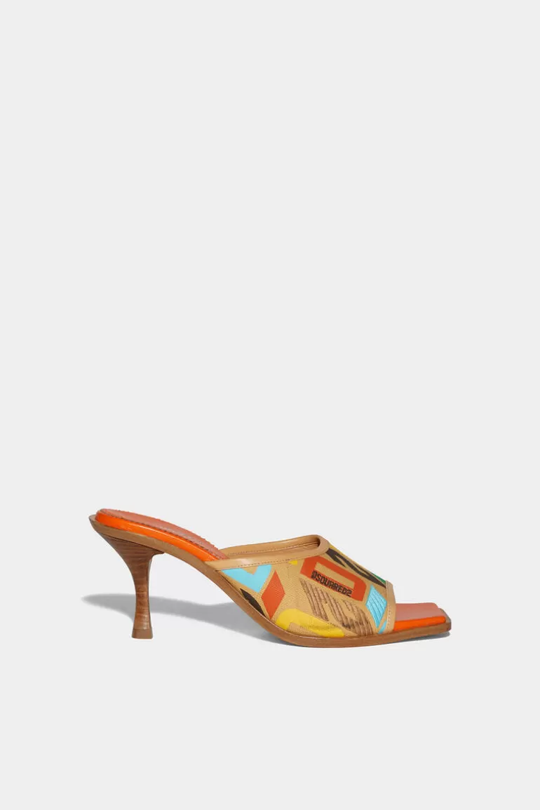 Femme Dsquared2 Sandales*D2 Monogram Sandals