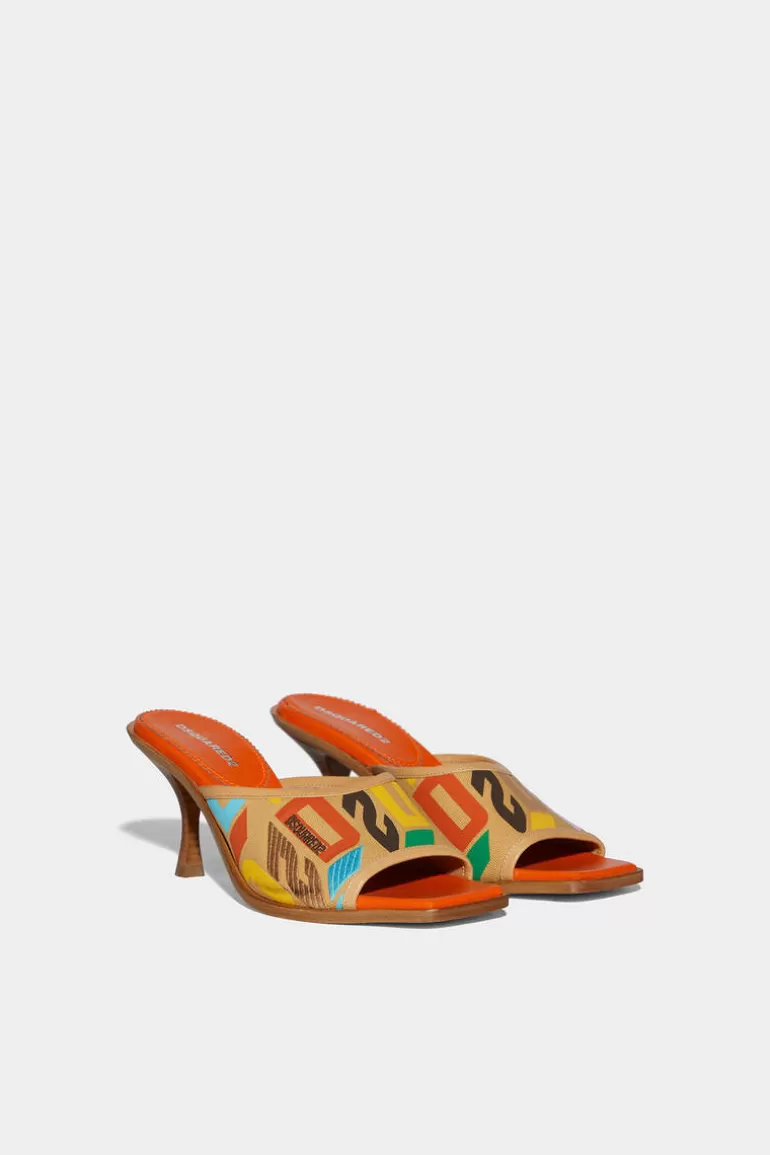 Femme Dsquared2 Sandales*D2 Monogram Sandals