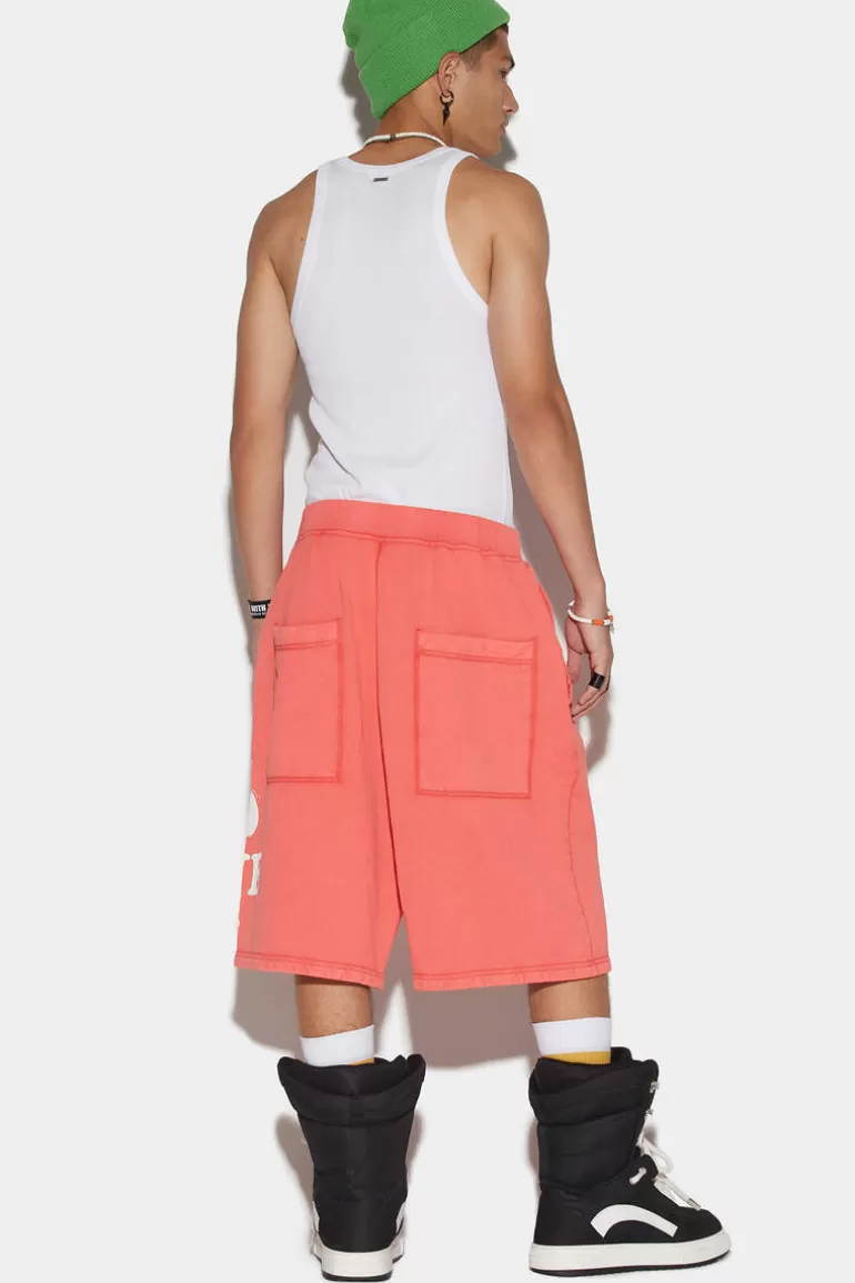 Homme Dsquared2 Shorts*D2 On The Wave Yoyo Shorts