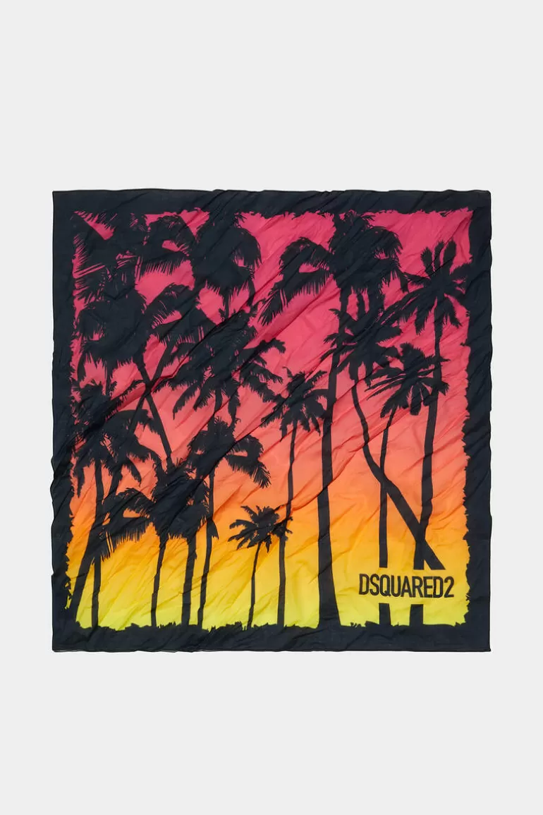 Homme Dsquared2 Écharpes*D2 Palms Bandana